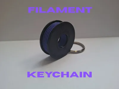 Filament Keychain – No AMS Needed