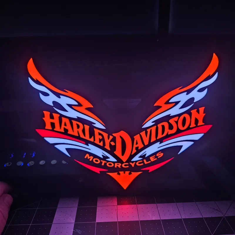 Harley Davidson Lightbox