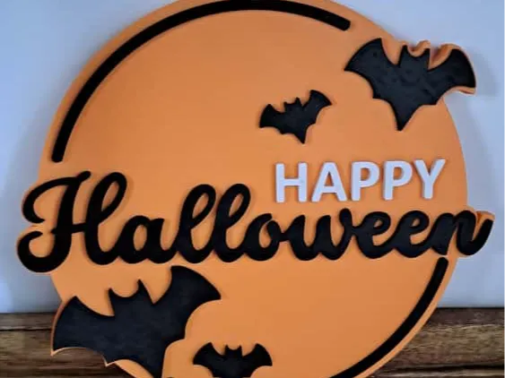 Halloween door ornament