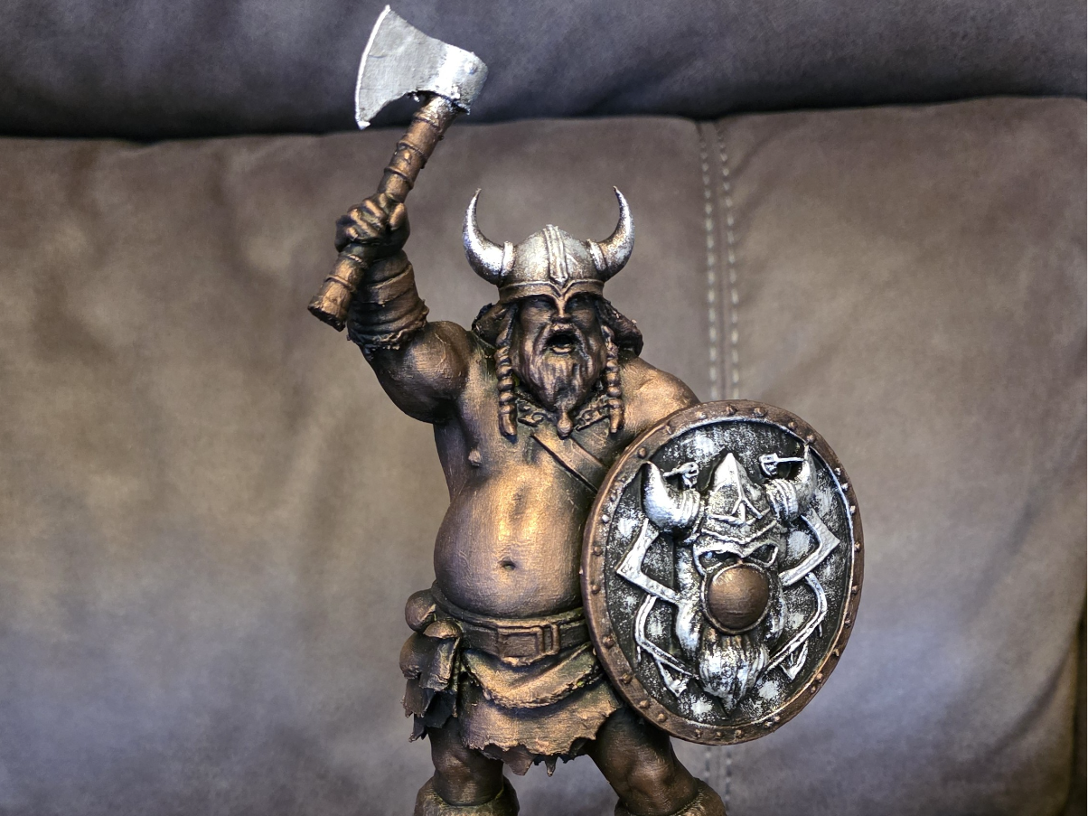 Miniatura 1 do modelo 3D Viking warrior 
