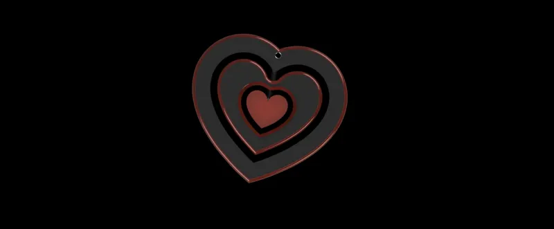 Heart ornements