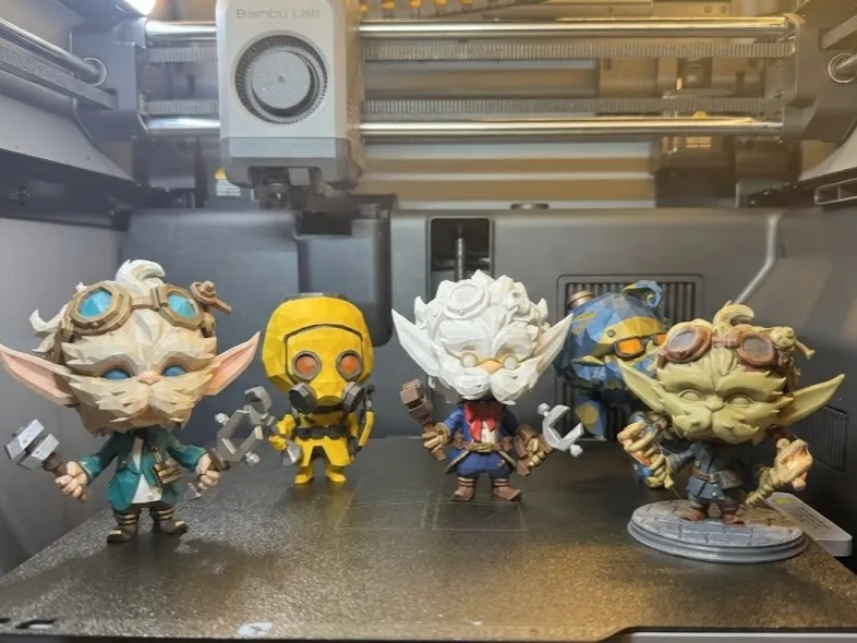 Heimerdinger Model Heimerdinger LowPoly Collection- League of Legends - Free 3D Print ...