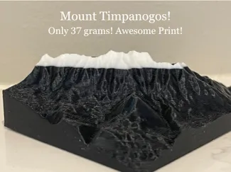 Mount Timpanogos Topographical Map!