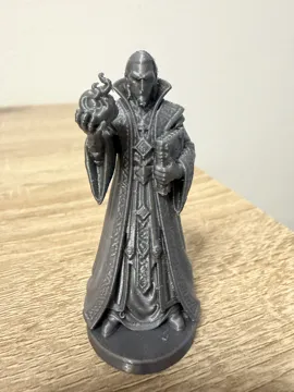 Modelo para impresión 3D: Dark mage — vista de referencia 3