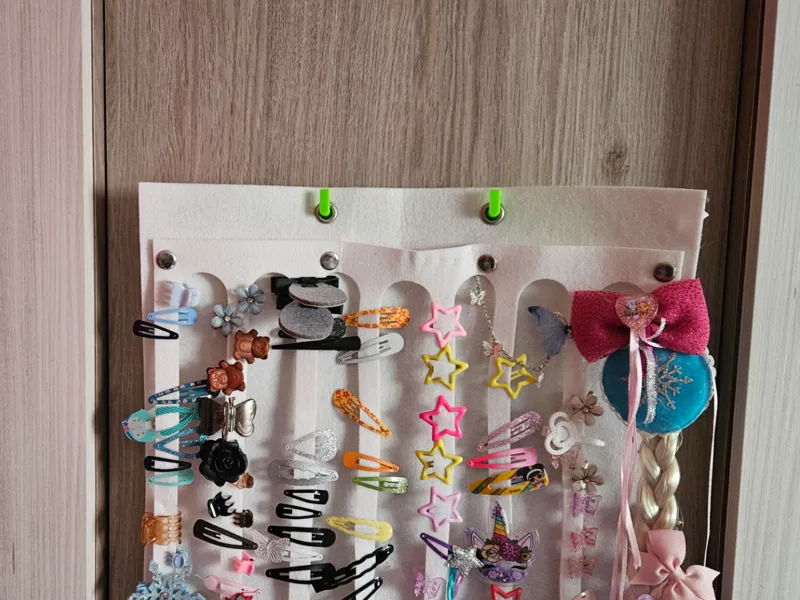 Aufhänger für Haarspangen Organizer