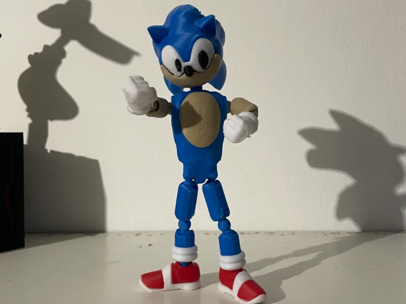 Sonic no AMS Articulated Figure Multi Part