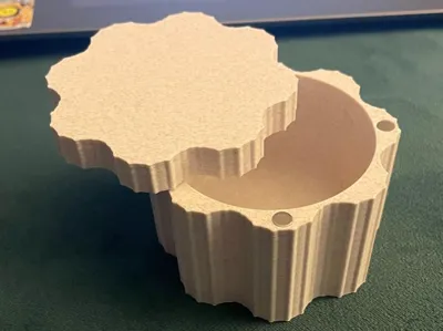 Magnetic Two-Part Storage Container with magnets