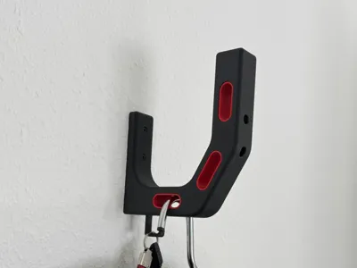 Motorcycle Suit and Helmet Holder