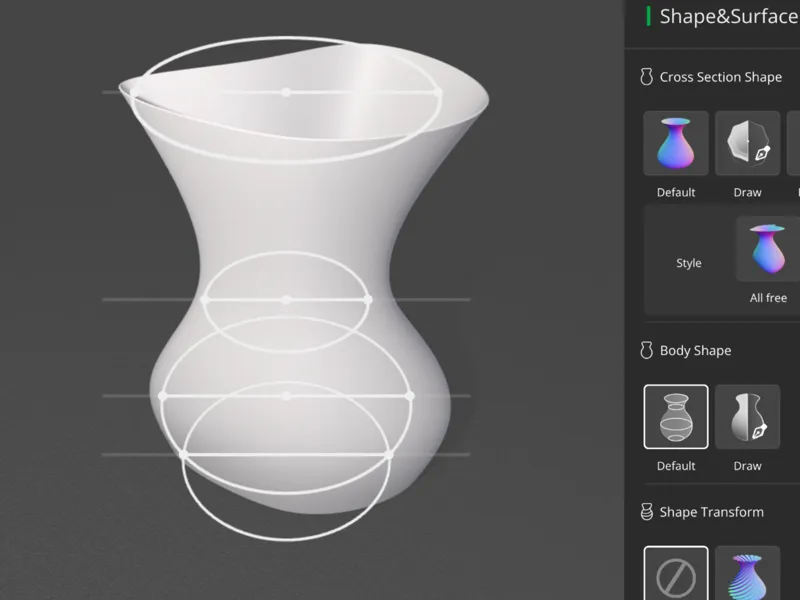 cool modern vase