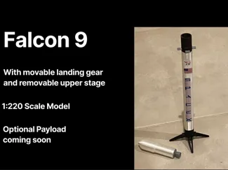 Falcon 9 1:220 Scale EZ fit 48 g