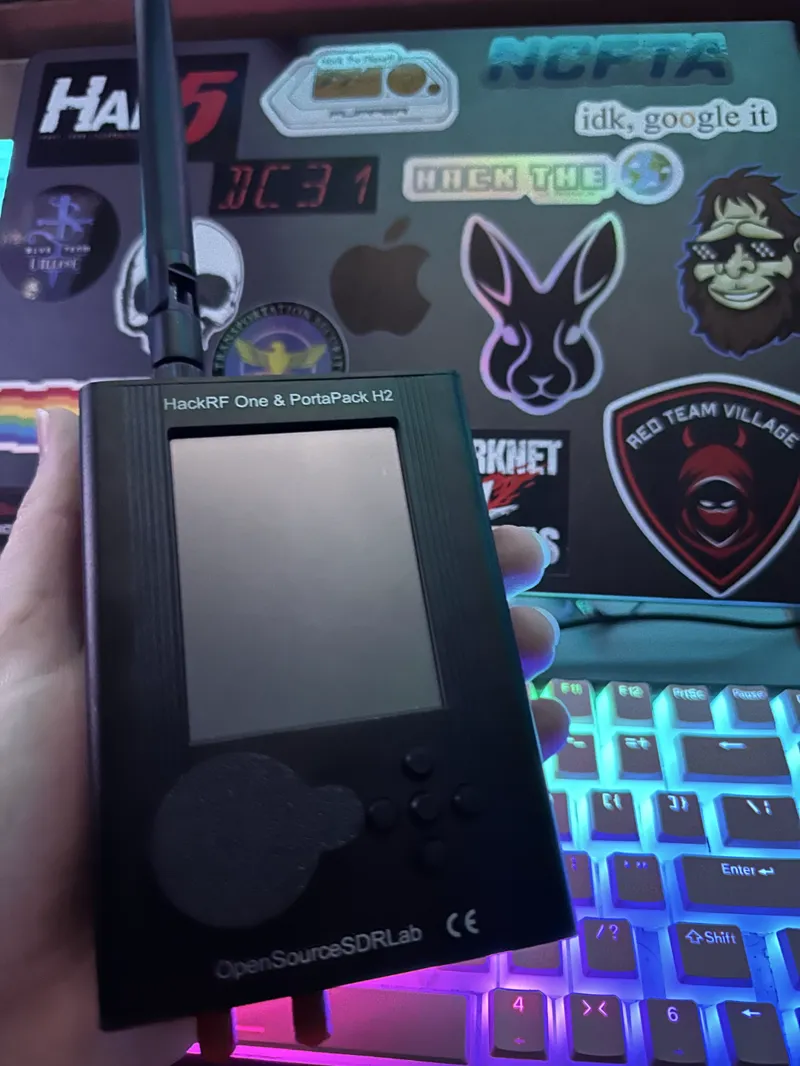 HackRF Button Cover