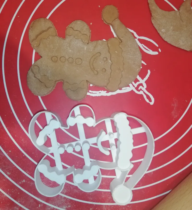 Gingerbread man cookie cutter christmas
