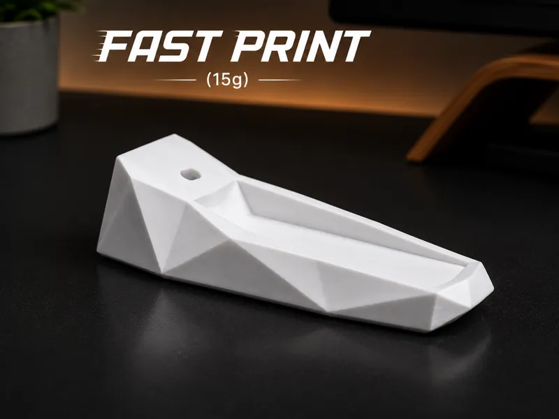 Fast Print Low Poly Incense Holder