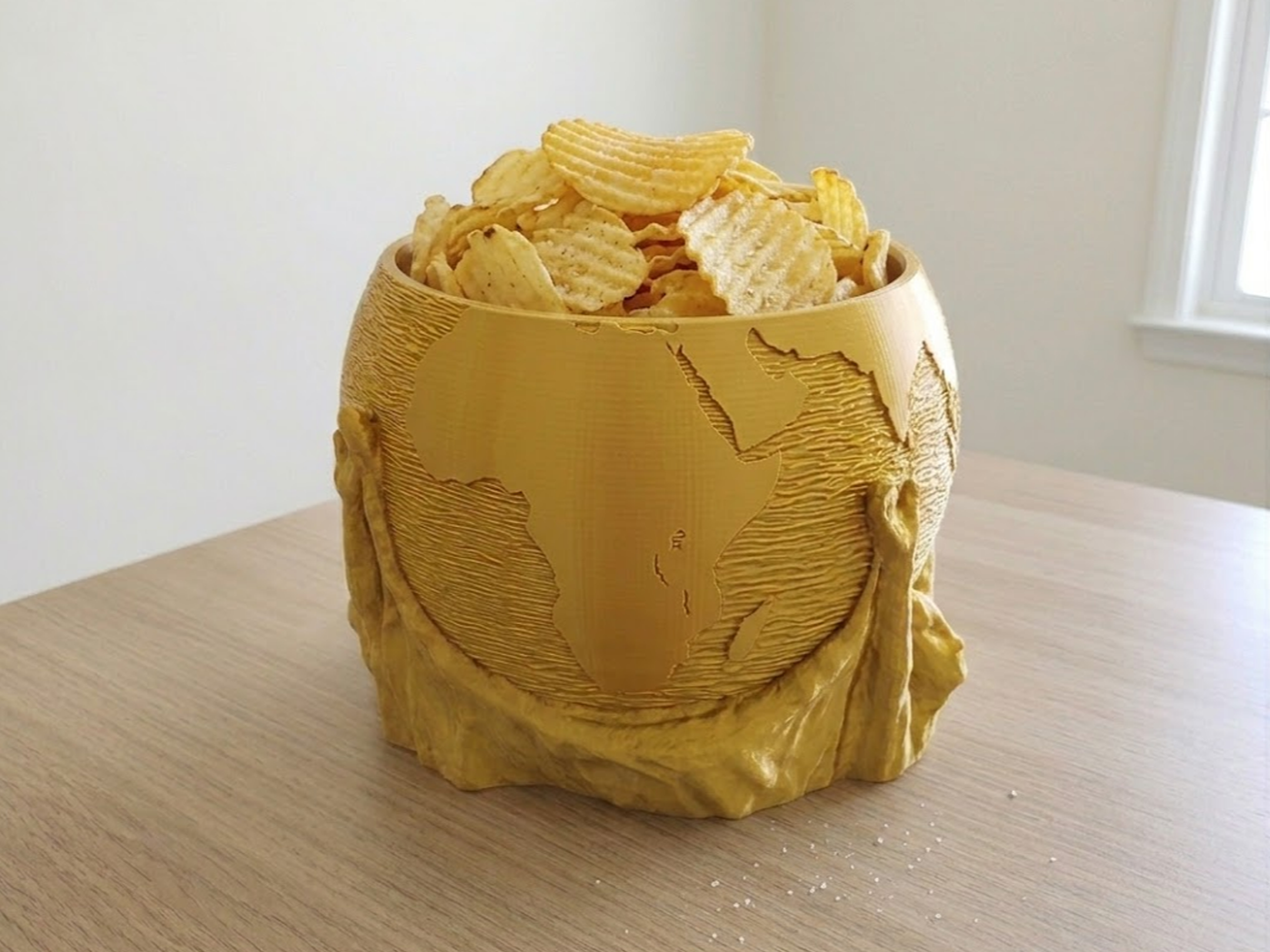World Cup Snack Bowl - Football Popcorn & Chips