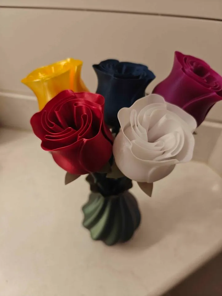 3D Printed Roses For All Occasions Remixed by Rick9206 - MakerWorld