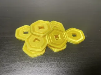 Double sided Robux & Robux keychain