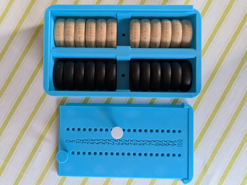 Crokinole Box (Magnetverschluss)