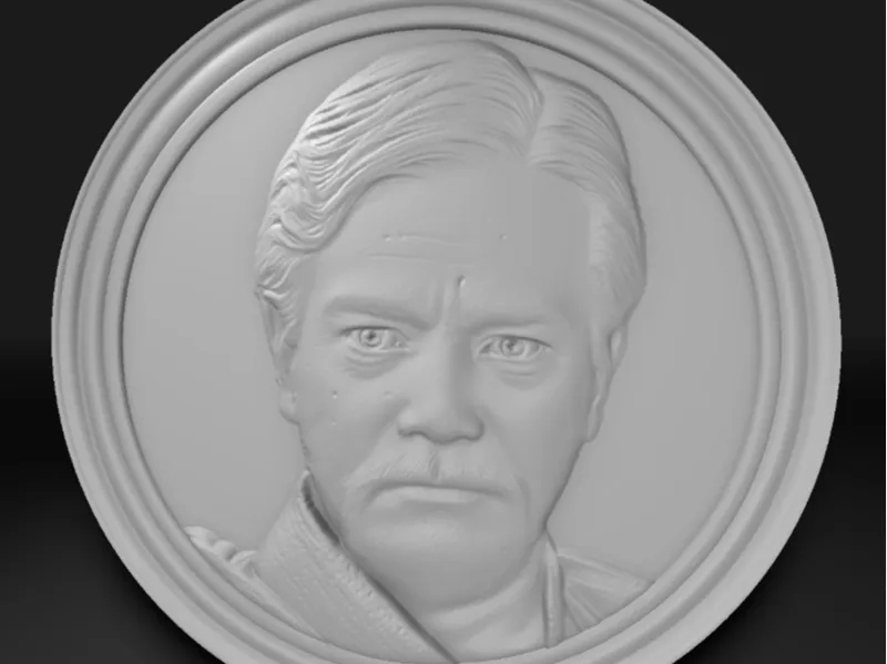 Obi wan sculpture