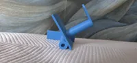 Extended rear base for better double-sided tape adhesion
