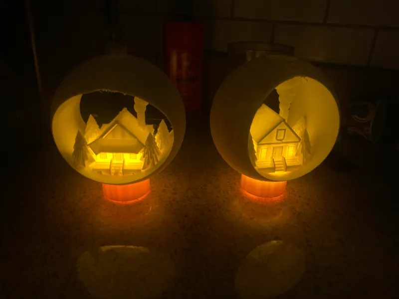 House Ornament Tea Light