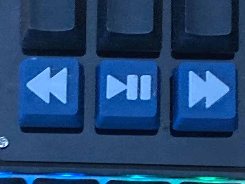 Play/Pause, Next, Previous Buttons