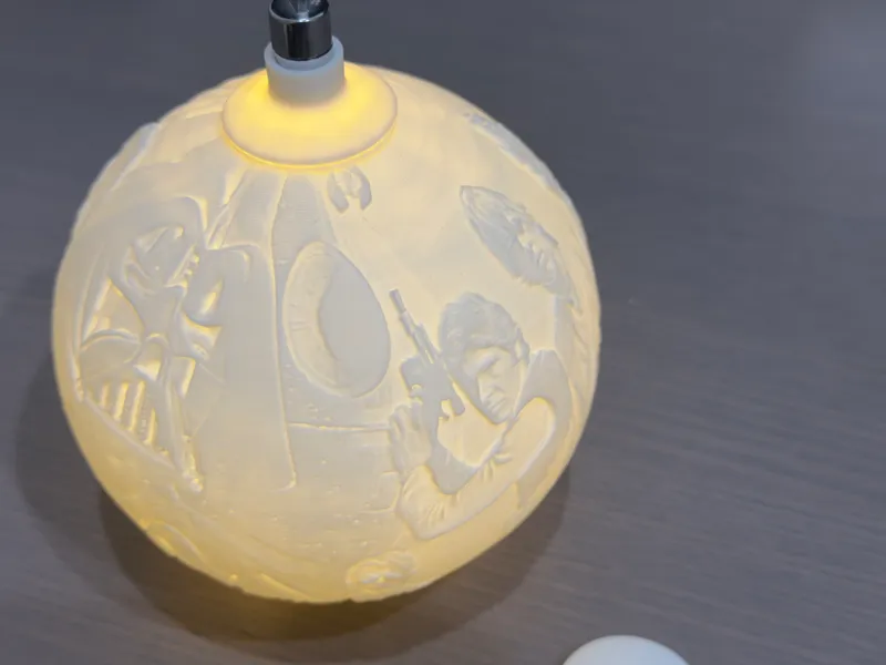 Ultimative Star Wars Christbaumkugel 120mm