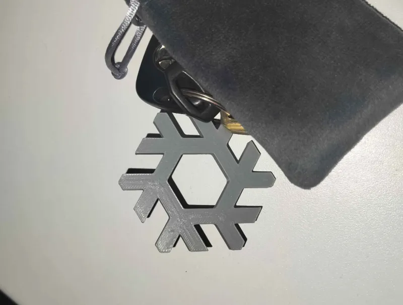 NixOS Logo Keychain/Ornament