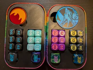 Pokemon Mini Tin ETB Dice & Token/Coin Insert