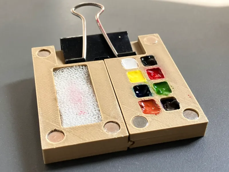 Mini paleta acuarela