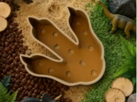 PEINEIRA PATA DE DINOSSAURO