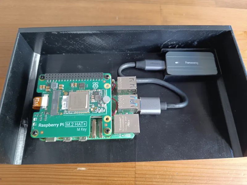 OpenRack PI5 With USB Drive (for boot)
