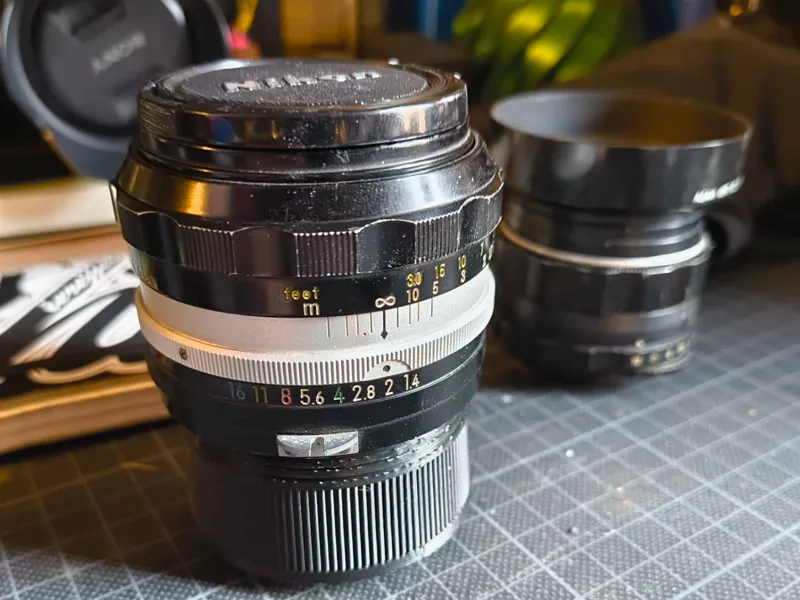 sony nex / FE adapter to nikon F lens