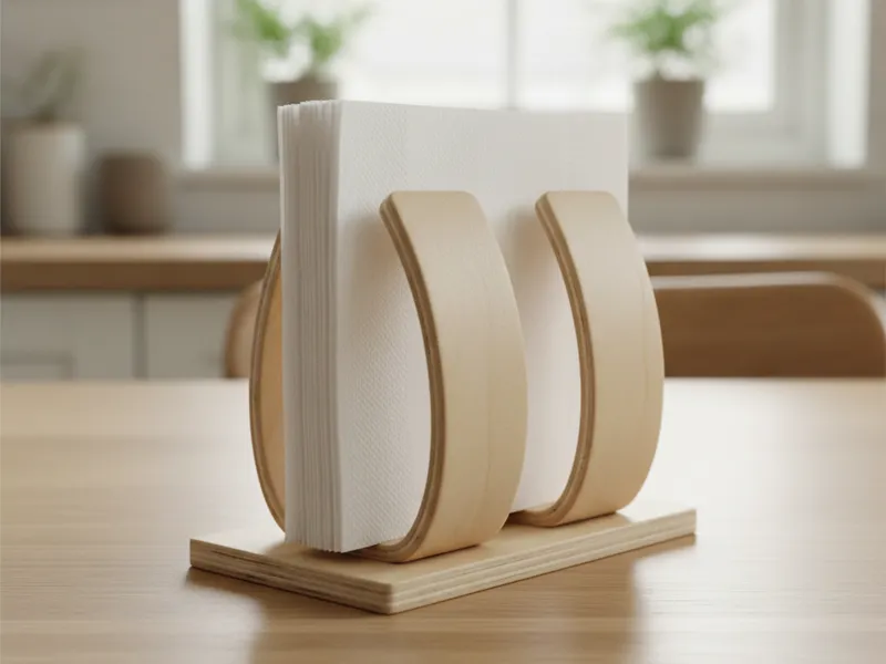 Portatovaglioli "Sinuous Design" 