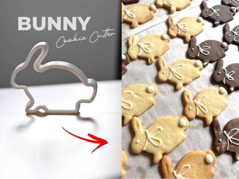Easter Bunny Cookie Cutter