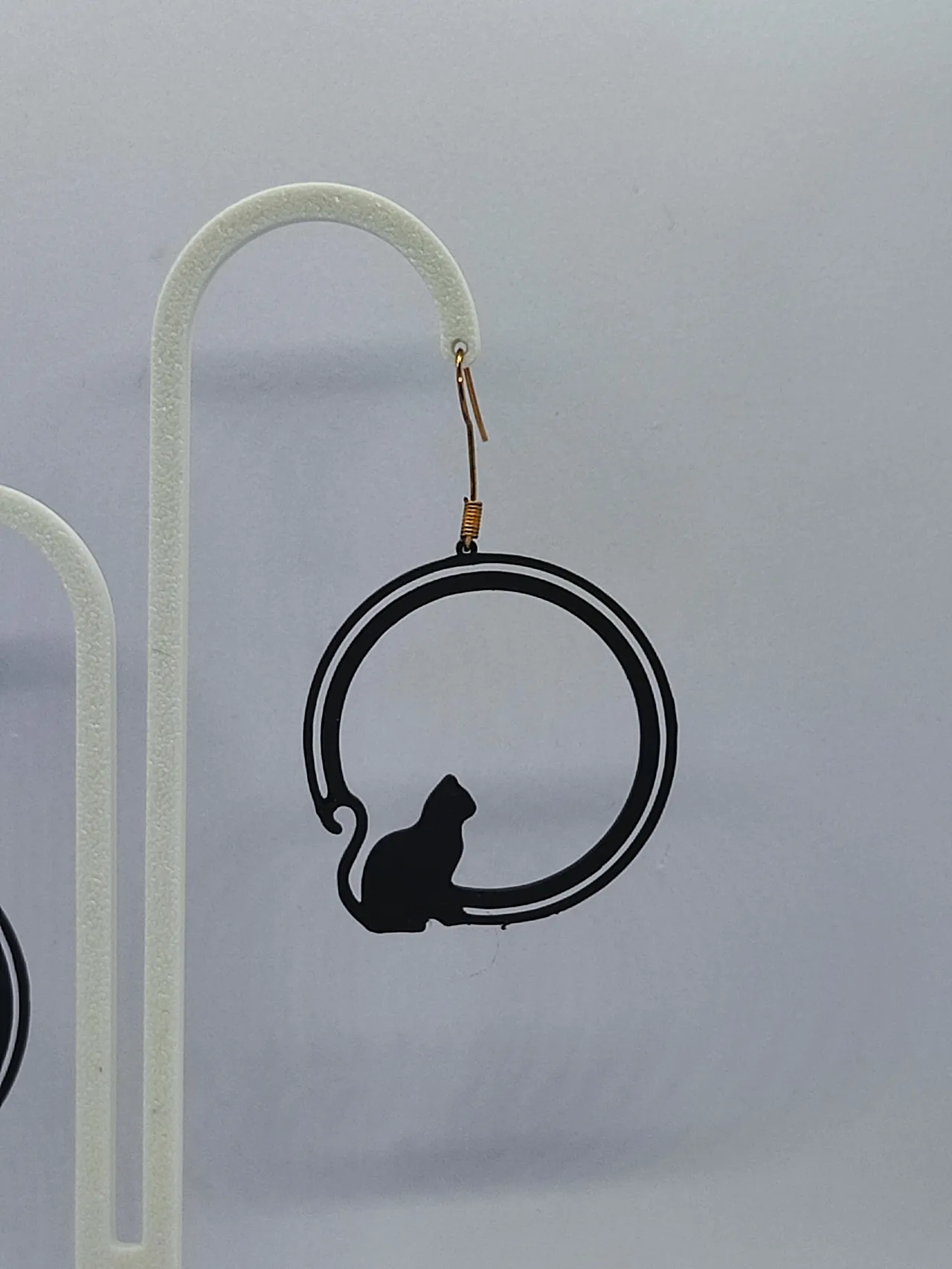 Pendientes Gato Lunar view 4