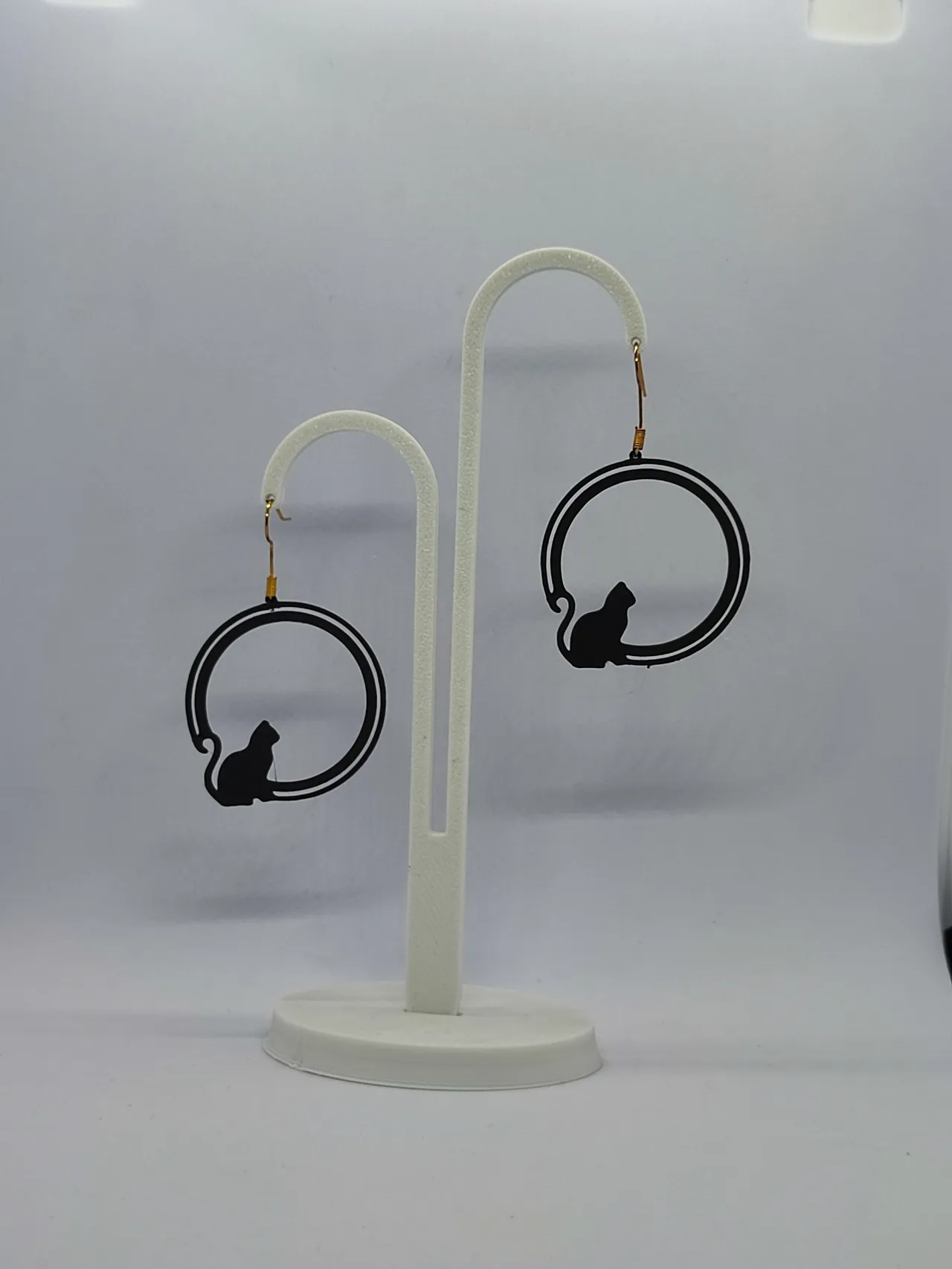 Pendientes Gato Lunar view 2