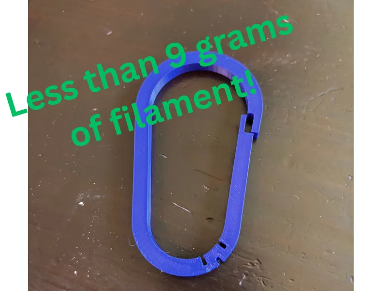 Strong and Flexible Carabiner