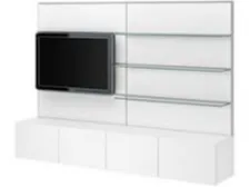 Supporto per binario ikea framsta con pin o buco