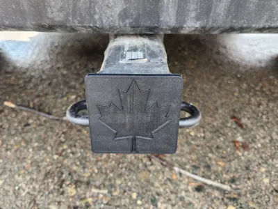 Canada Maple Leaf Trailer Hitch Receiver Cover 