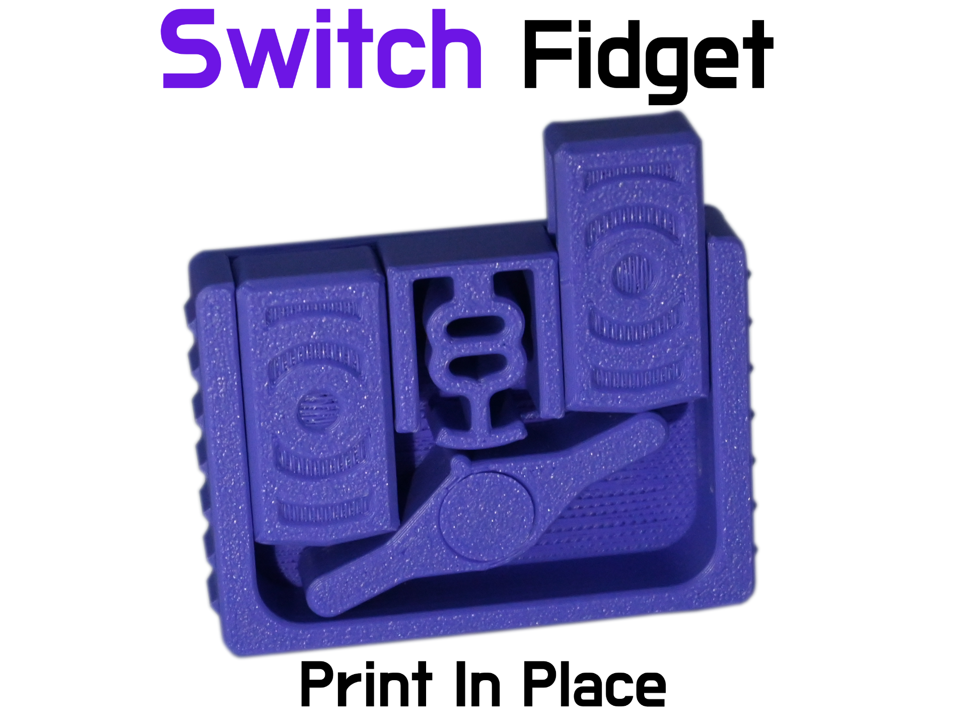 Switch Fidget (Print In Place)