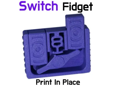 Switch Fidget (Print In Place)