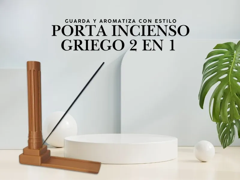 Porta Incienso Griego