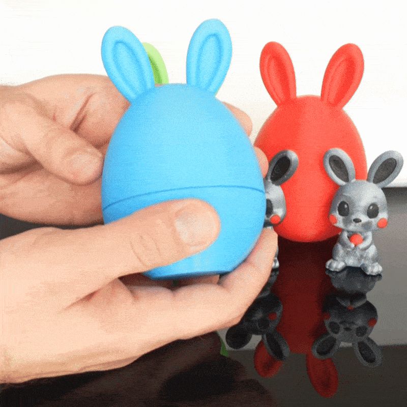 Cute Bunny Surprise Eggs