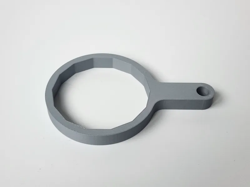 Parametric oil filter tool