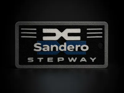 DACIA SANDERO STEPWAY KEYCHAIN