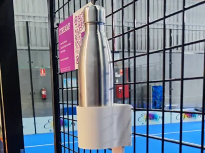 Padel drink holder