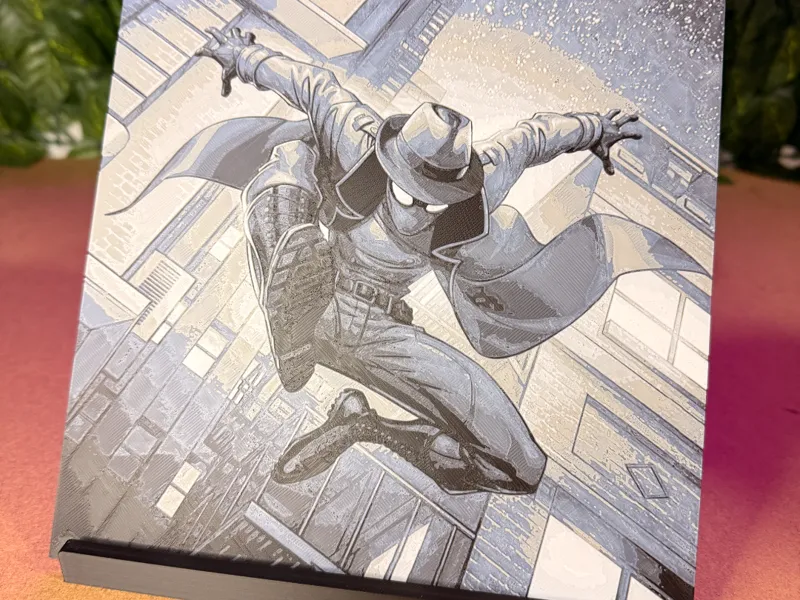 Spider-Man Noir HueForge