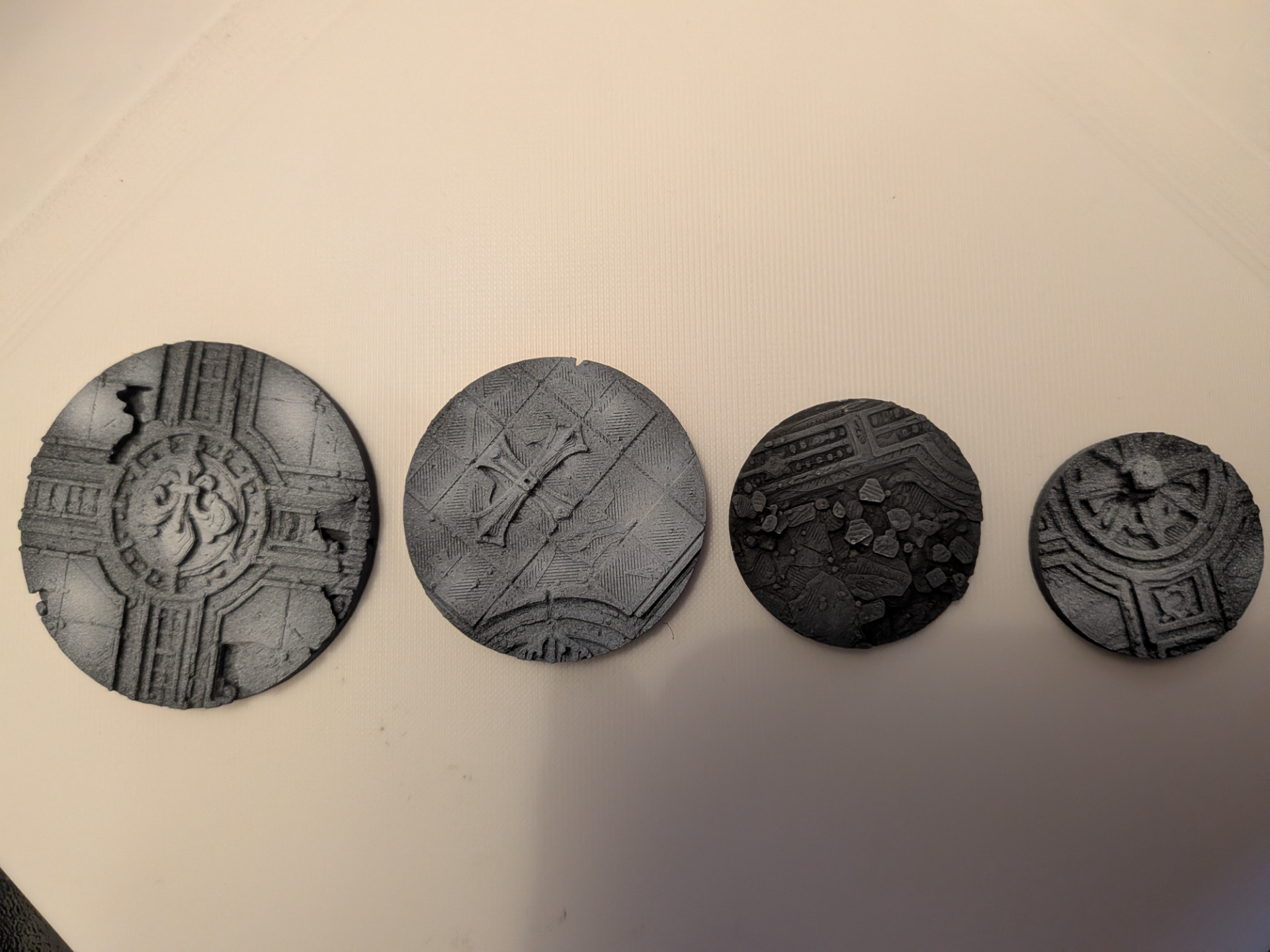 Gothic ruins scenic base set 28,32,40 & 50mm 