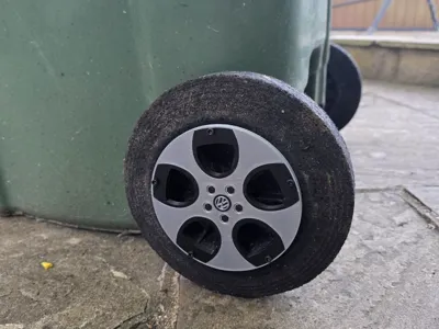 Golf GTI Wheelie Bin Wheels