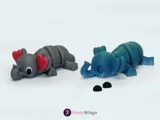 Артикулирана фигурка Flexi Elephant